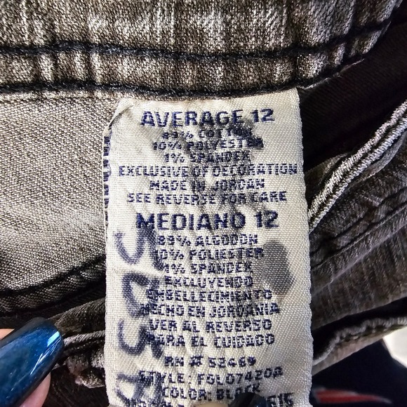 Faded Glory Stretch Bootcut Jeans Medium Wash Women's Average Size 12 - Picture 4 of 7